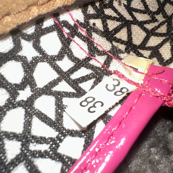 TOMS Pink Glitter Slip-On Espadrilles Size 38 - Picture 4 of 6